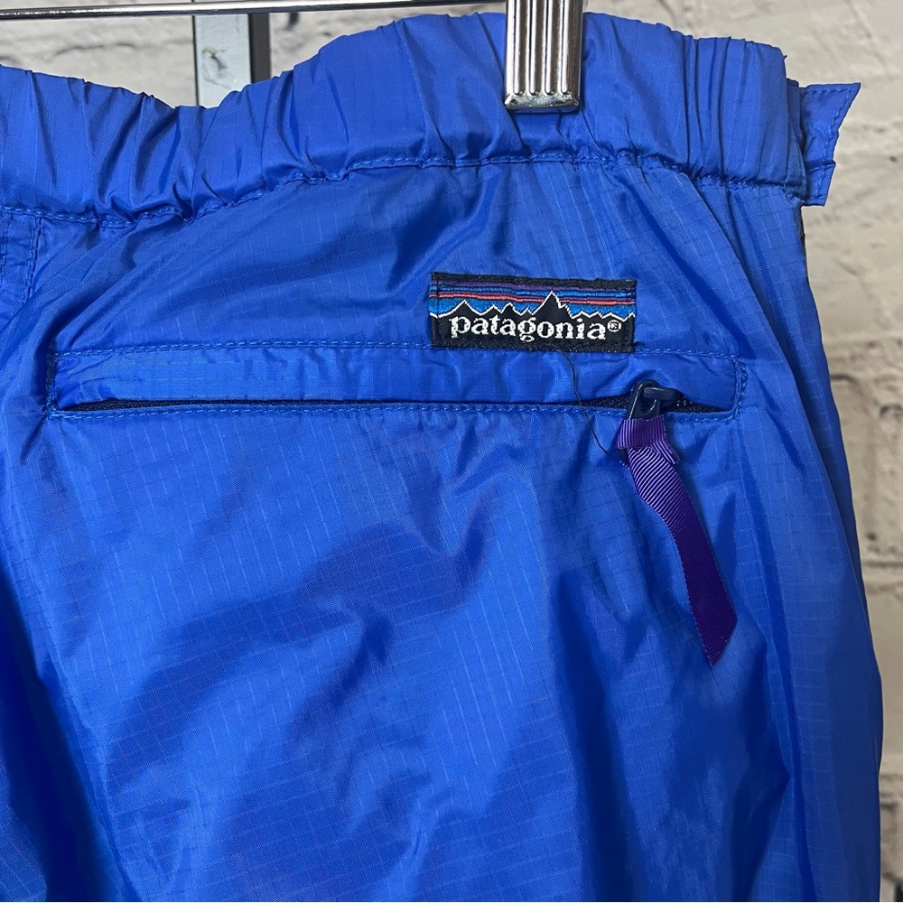 Vintage Patagonia Vibrant Blue Outdoor Windbreaker Pants